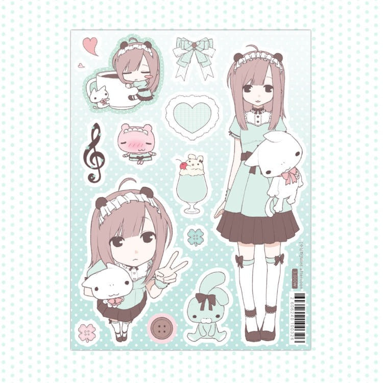 soosangpa - mint afternoon sticker