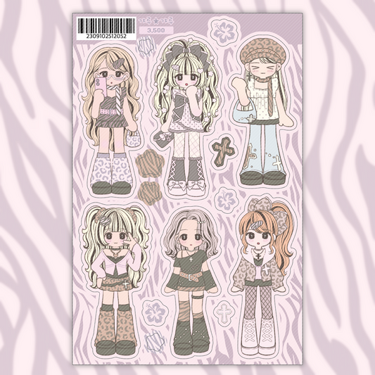 sinekeem - gyaru gyaru Sticker