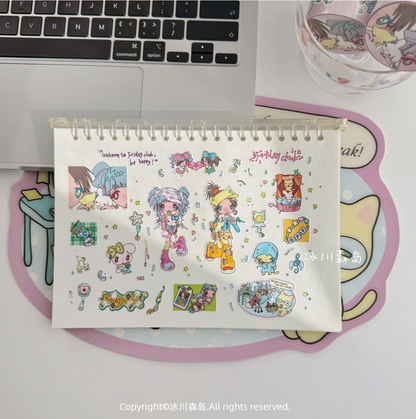 Sunonebird x bingchuansendao friday club roll sticker tape