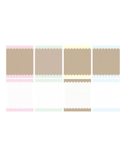 loverspickme - dot lace memo sheet sticker