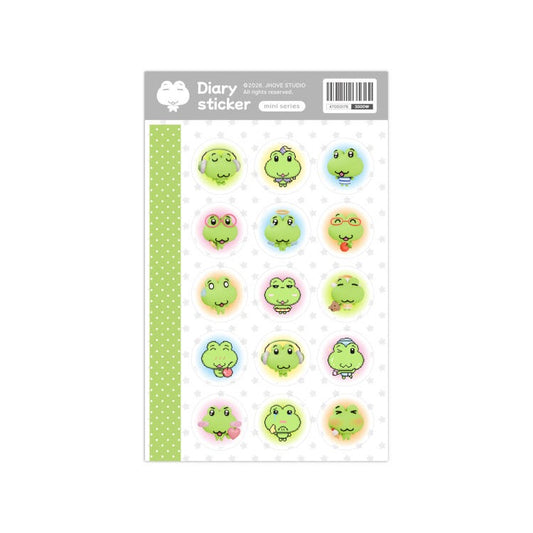 Jhove Studio - frog emoji sticker