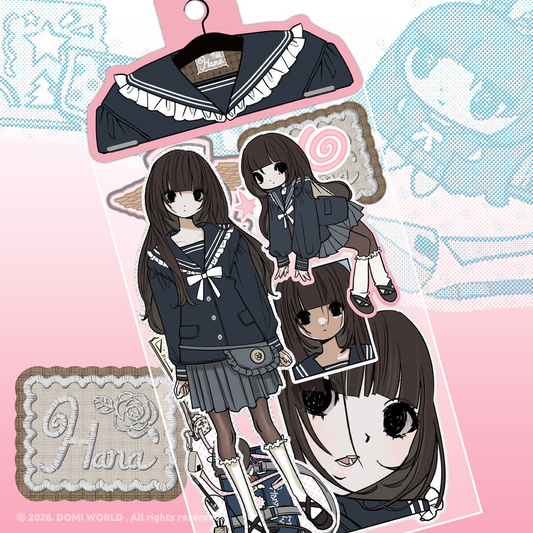 Domi world - Hana student sticker