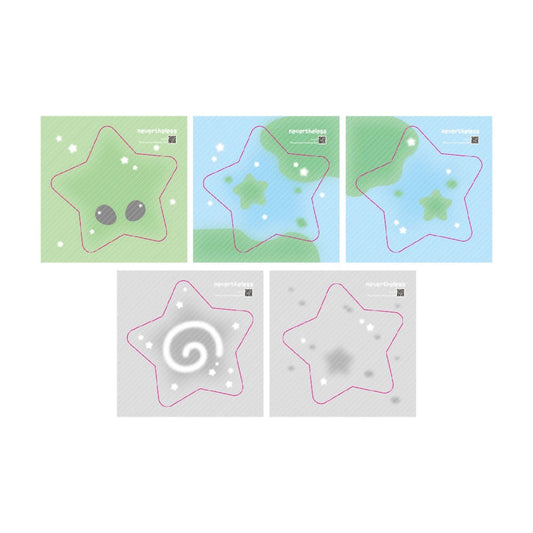 nevertheless - star memo sheet sticker