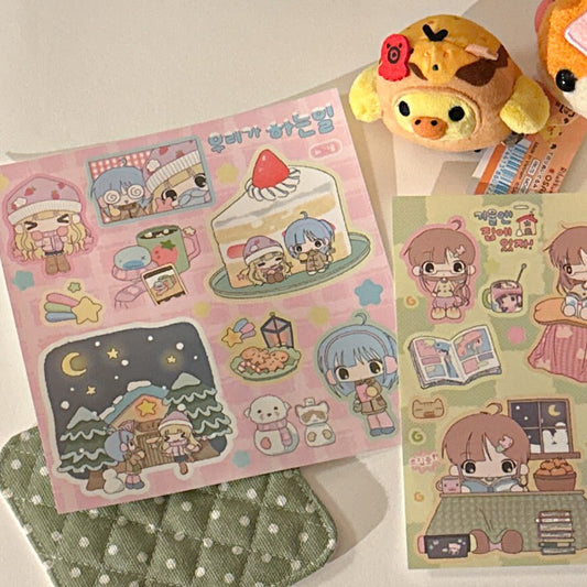yaongpeace -  winter sticker