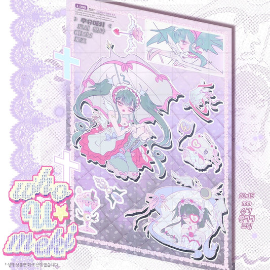 whoUmeki - evening rose sticker