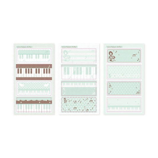 nevertheless - weekly memo sheet sticker mint