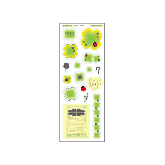 nevertheless - lucky 7 sticker