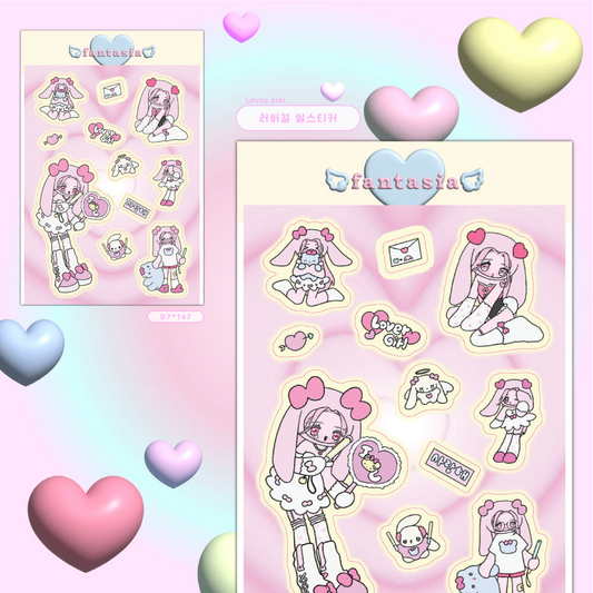 fantasia - lover girl sticker