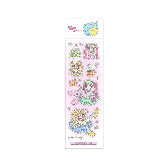 mookoomookoostudio - my pillow sticker