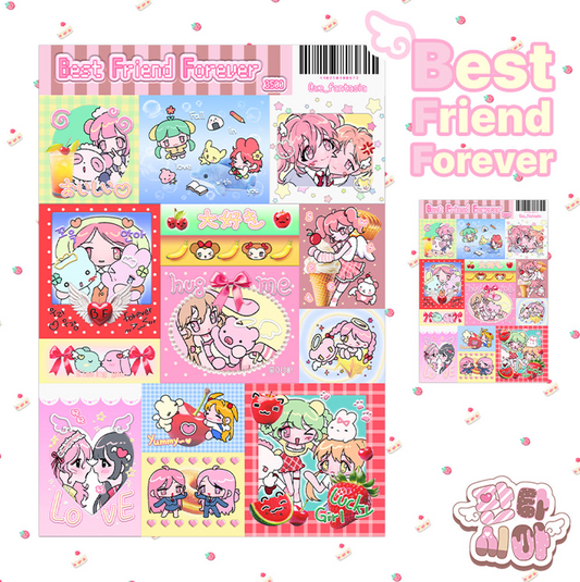 fantasia - best friend forever sticker