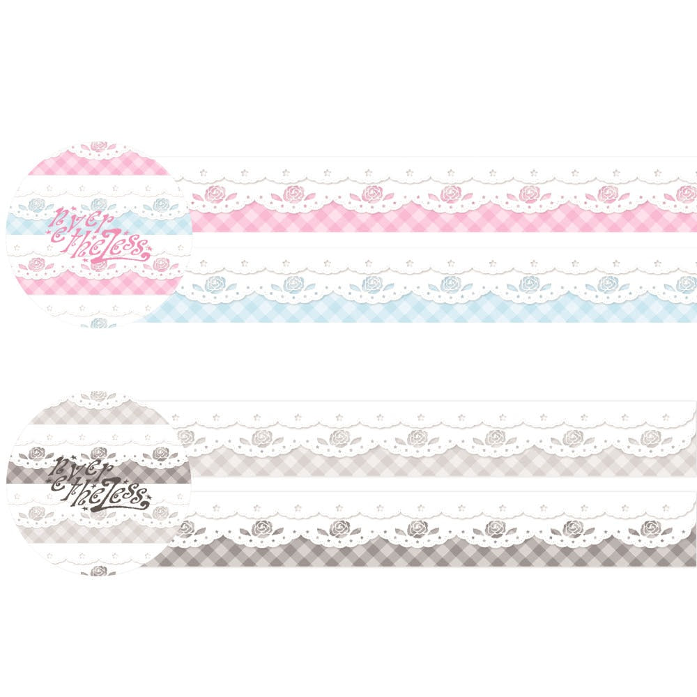 nevertheless - rose lace masking tape