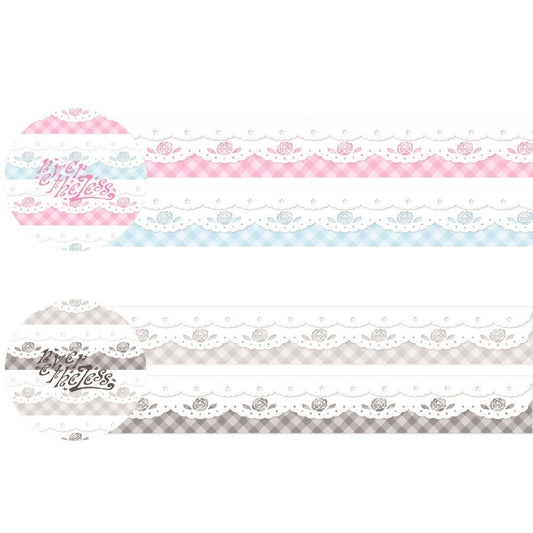 nevertheless - rose lace masking tape