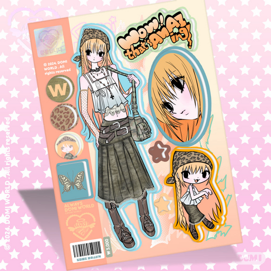 Domi world - wow sticker
