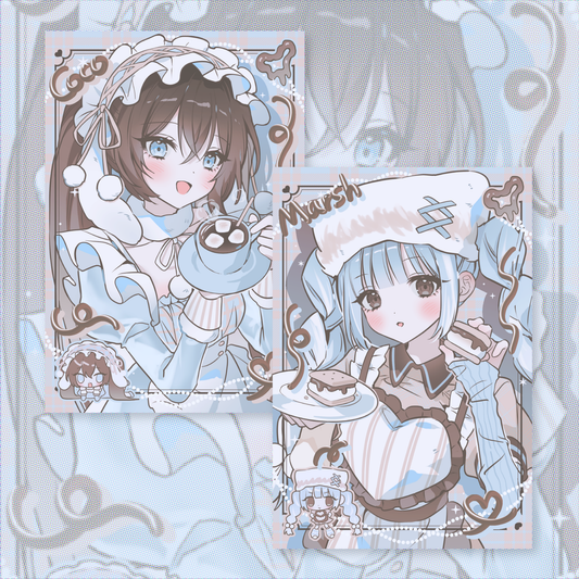 qzzling - mashcoco postcard set