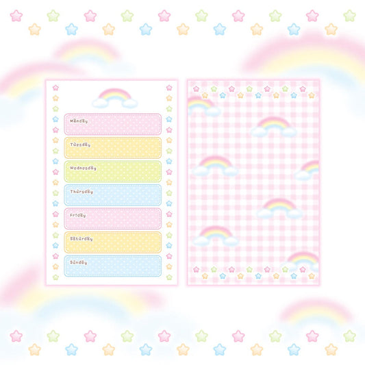 creamy milky - a7 rainbow diary refill