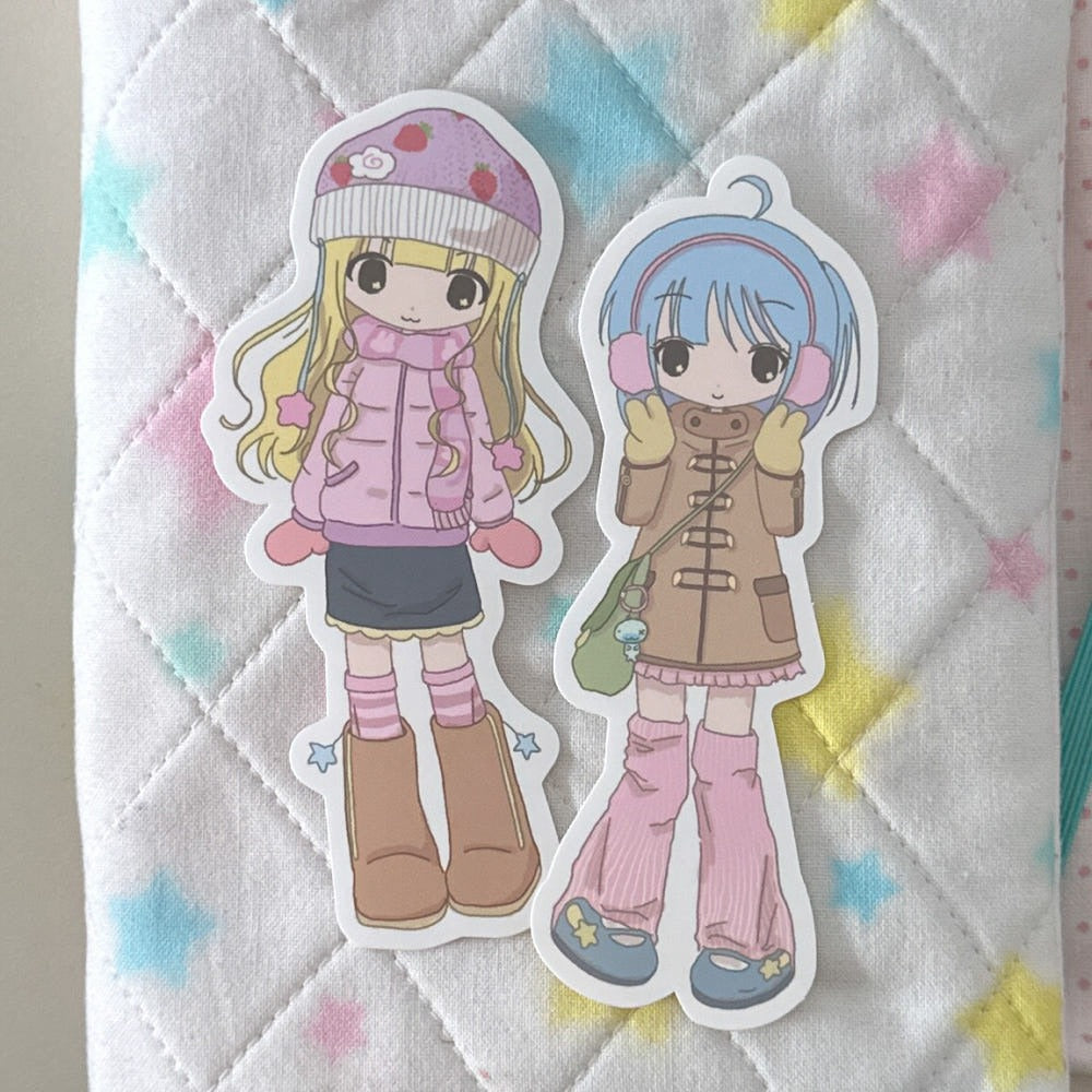 yaongpeace - today's outfit winter sticker