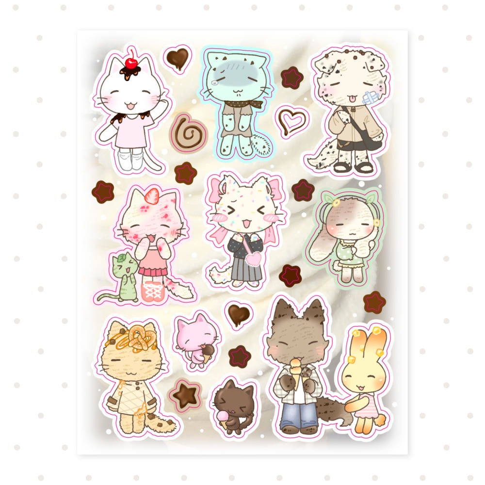arsene - icecream sticker