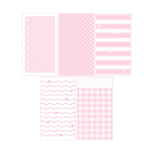 nevertheless - lovely pink memo sheet sticker