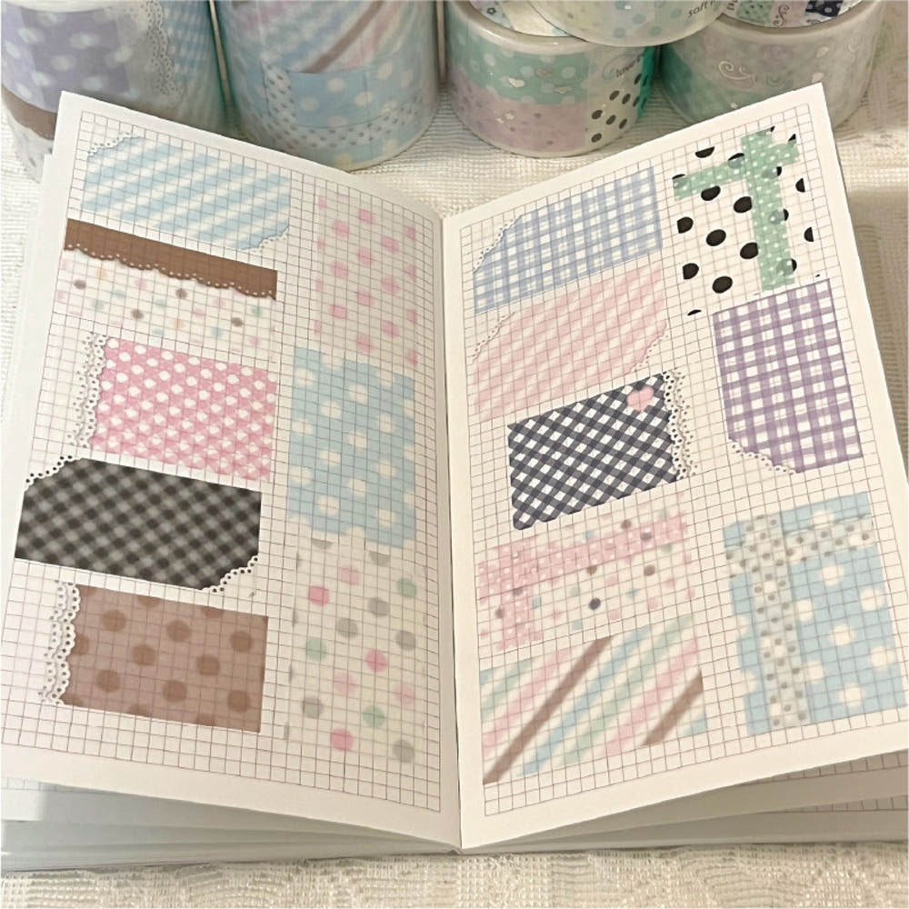 waytoofetch - big pattern masking block kisscut tape