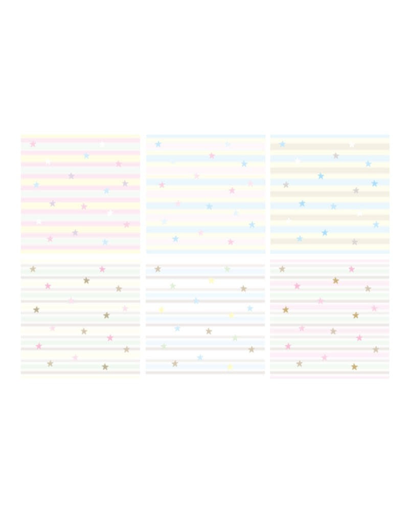loverspickme - sand star 2 memo sheet sticker