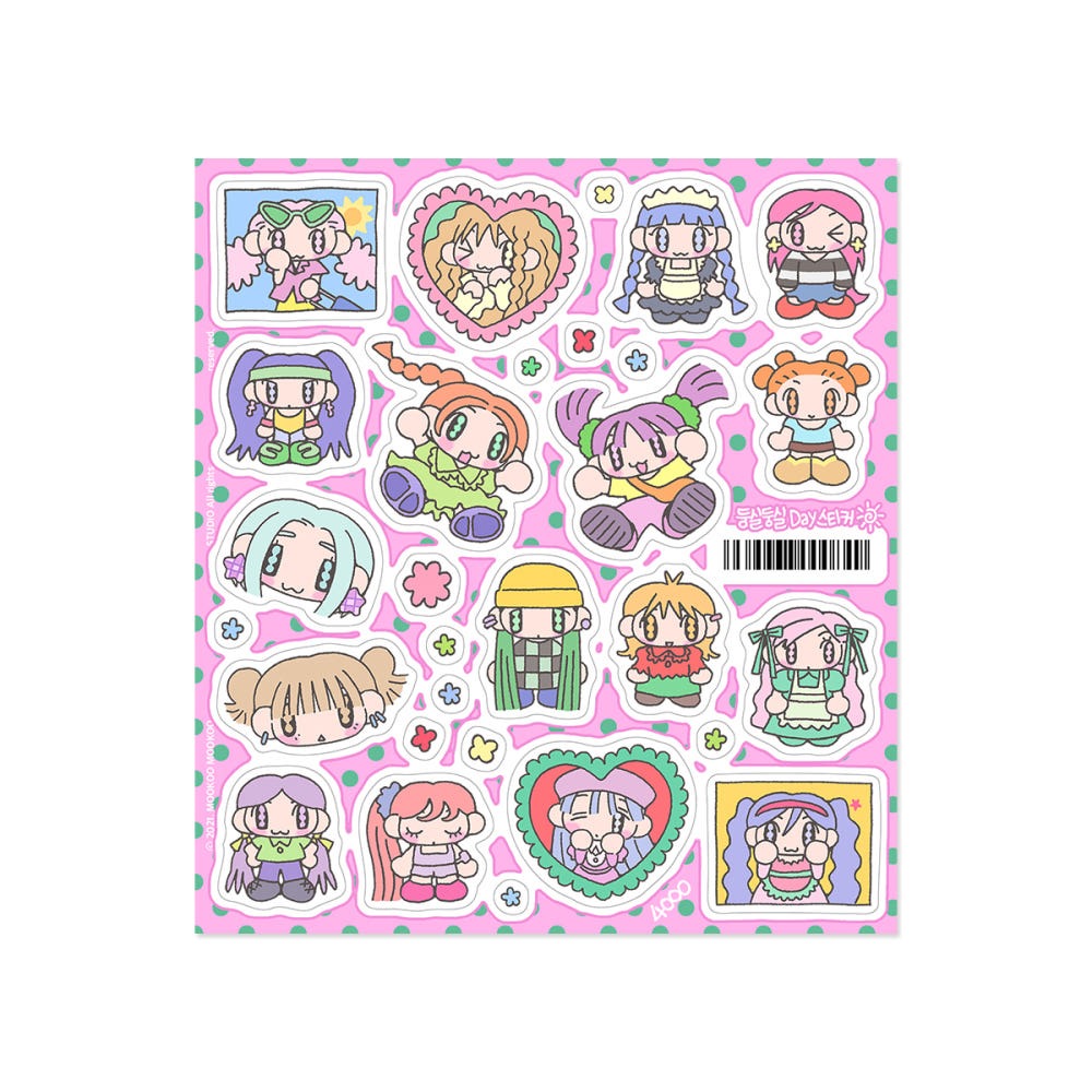 mookoomookoostudio - day sticker
