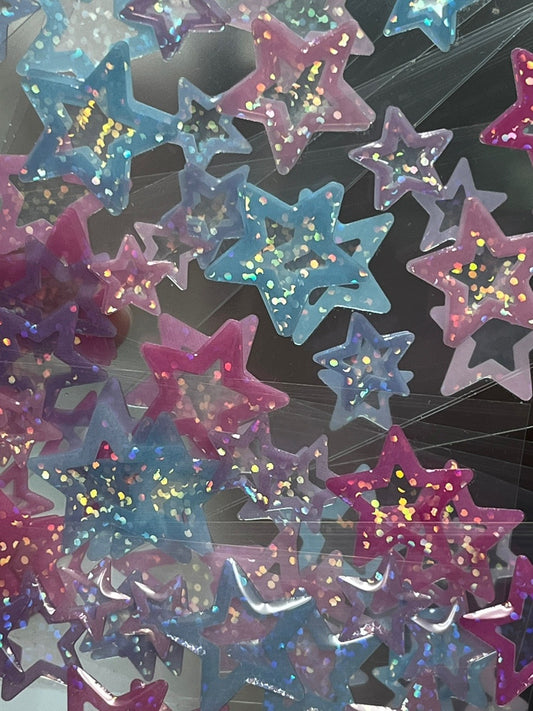 ♡ Hoonzzi - Star Hair Pin Sticker
