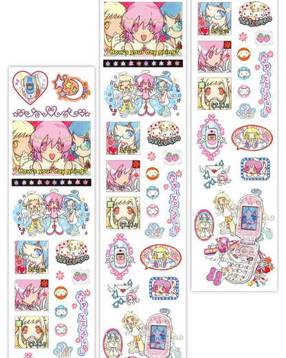 ♡ Oliwa - My Pixel Angel Roll Sticker Kiss Cut