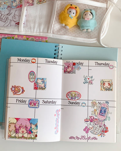 ♡ Oliwa - My Pixel Angel Roll Sticker Kiss Cut