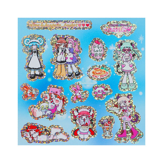♡ Oliwa - Angel & Devil Maid Cafe Sticker