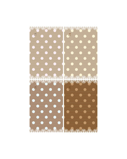 loverspickme - lace dot memo sheet sticker