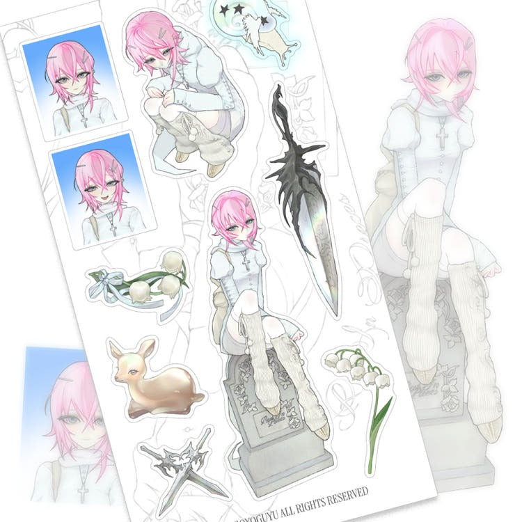 Goyoguyu - RIP O Sticker
