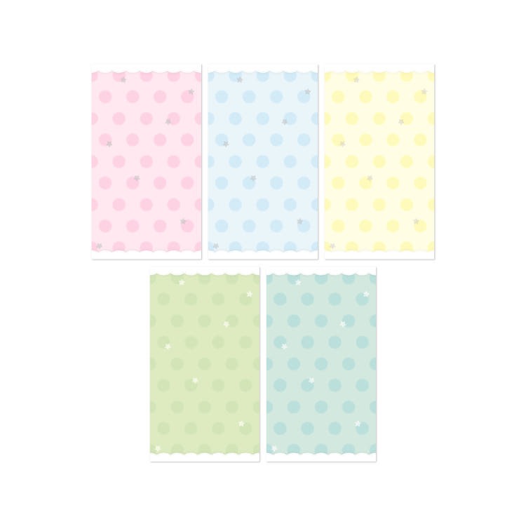 Nevertheless - big dot star memo sheet sticker