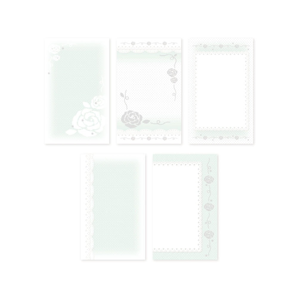 nevertheless - lace memo sheet sticker
