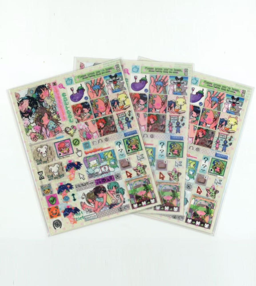 Sunonebird - Verification codes sticker