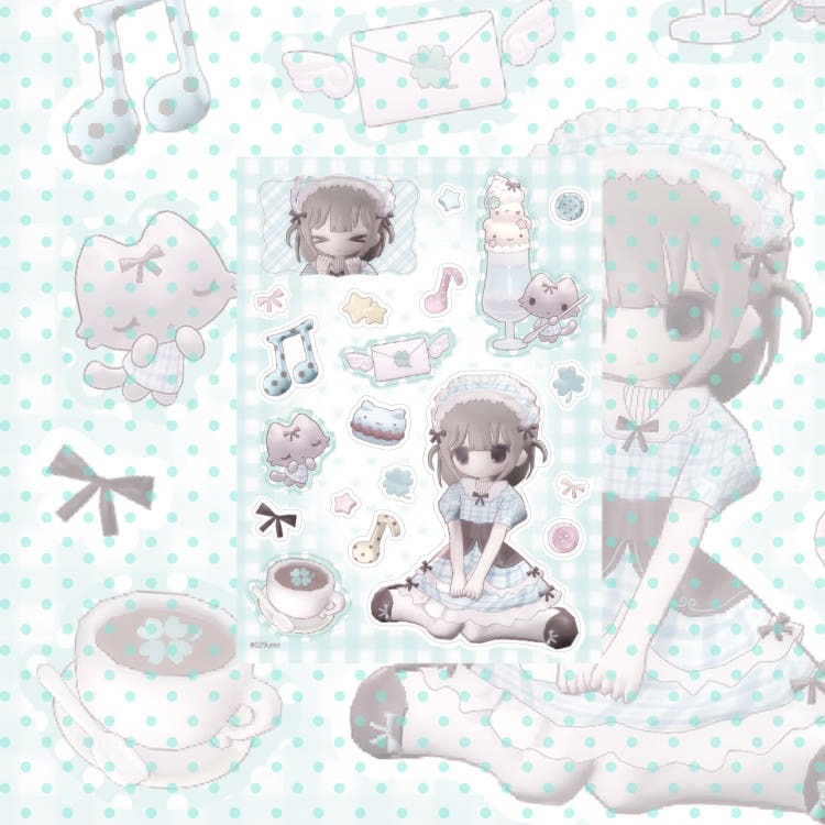 S29umm - lucky mint Sticker