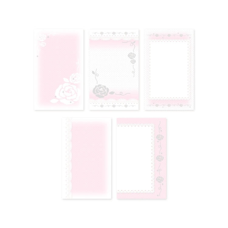 nevertheless - lace memo sheet sticker