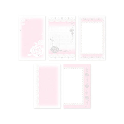 nevertheless - lace memo sheet sticker