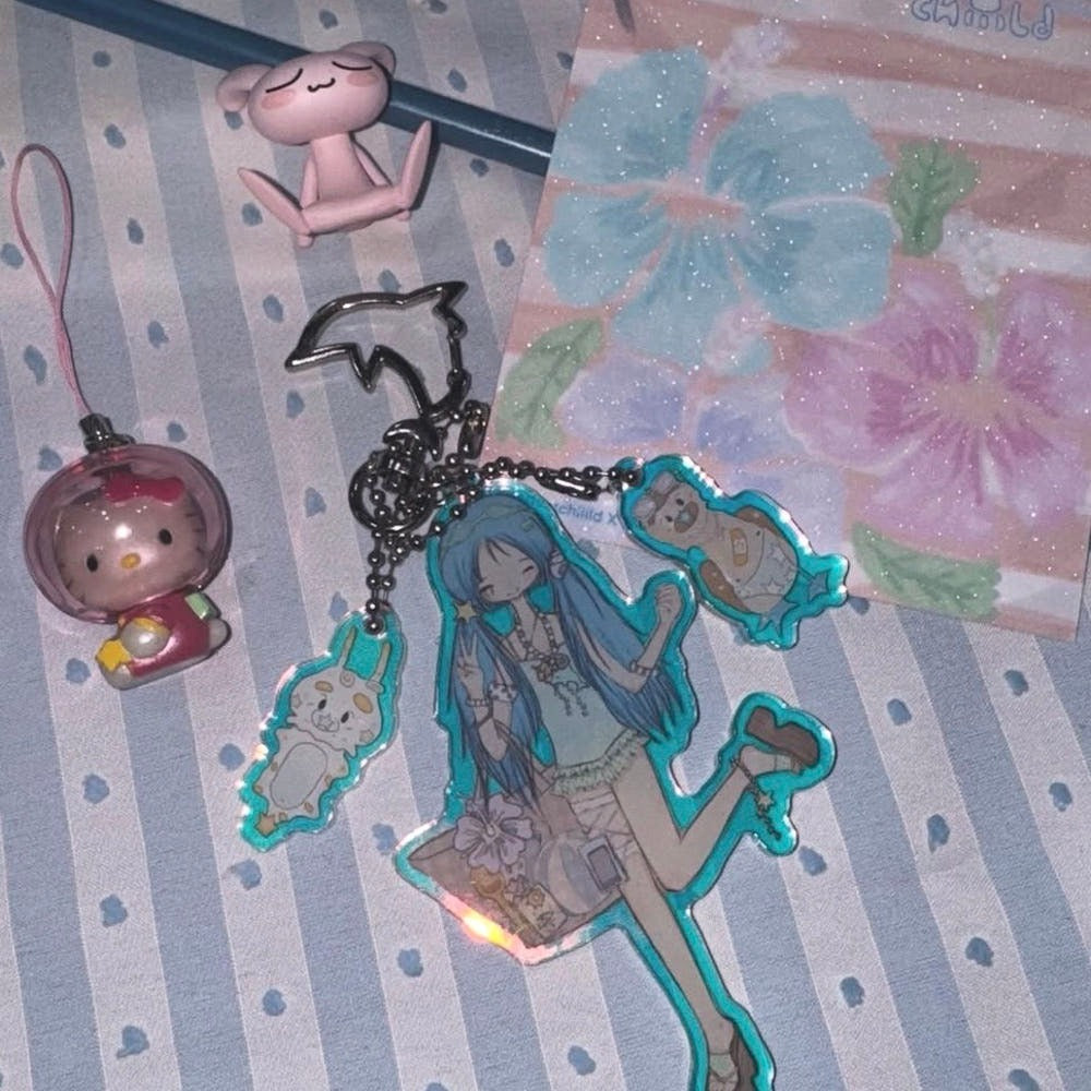 Loopbegins - Beach keychain
