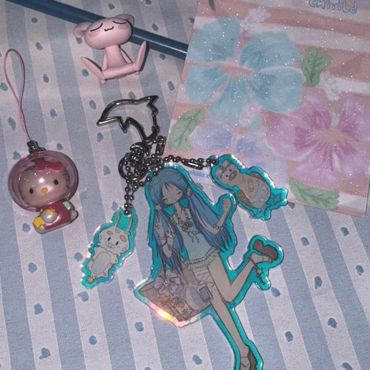 Loopbegins - Beach keychain