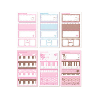nevertheless - weekly memo sheet sticker