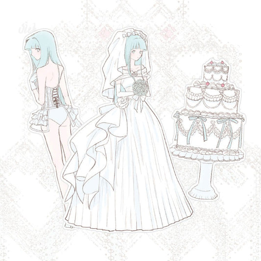 Sieb - may bride Die Cut Sticker