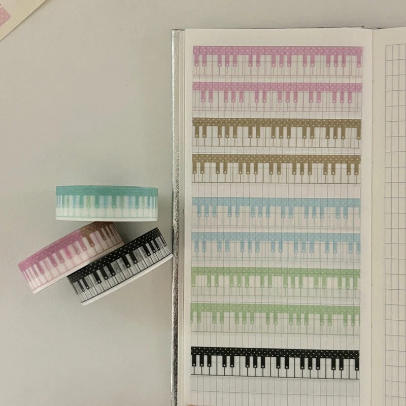 the glint of - Piano masking tape