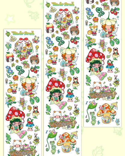 Sunonebird -  Wonder Forest kisscut tape