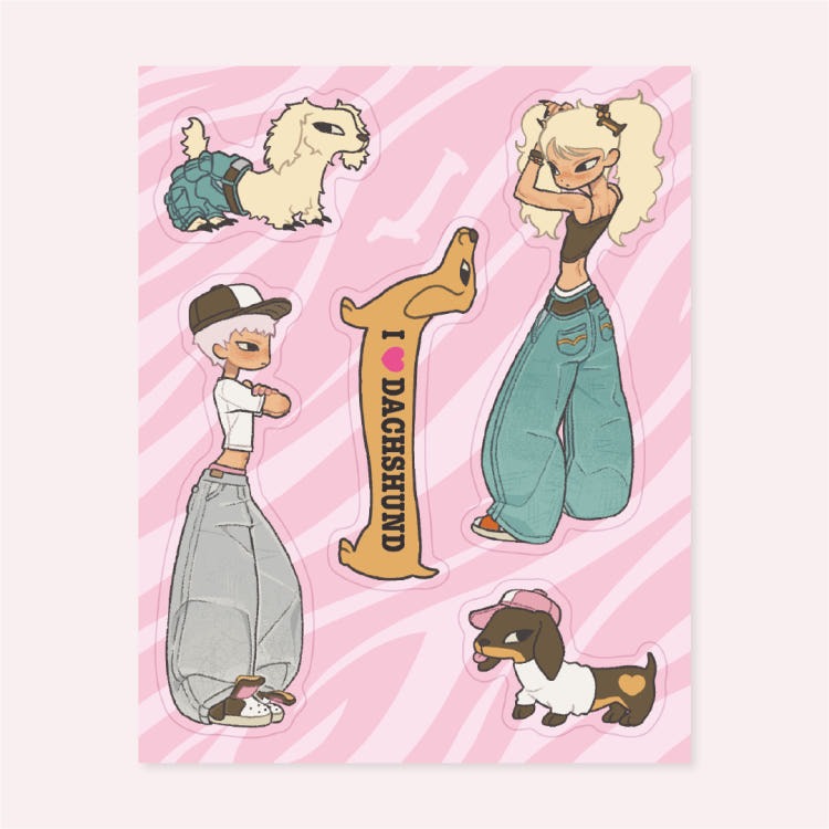 just sit n talk - sticker