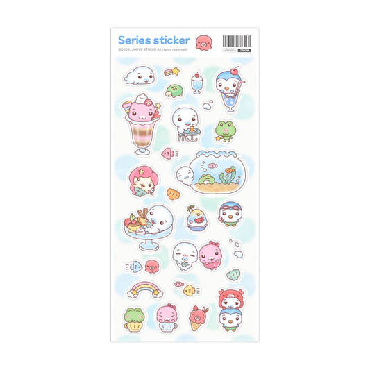 Jhove Studio - sea cafe friends sticker