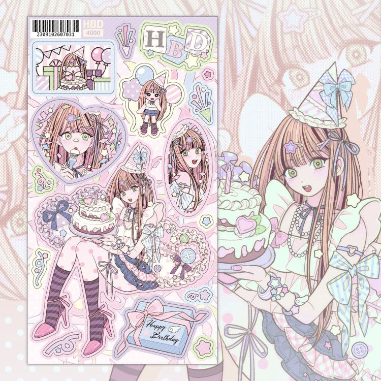 sinekeem  - HBD sticker