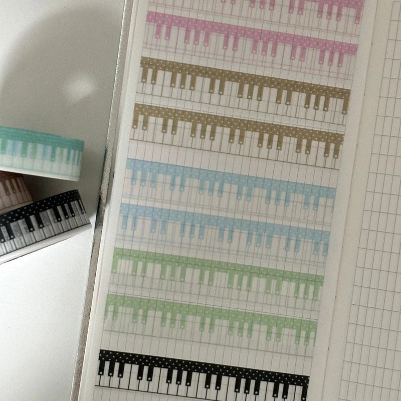 the glint of - Piano masking tape