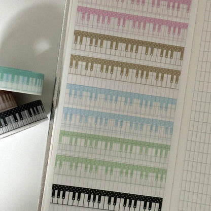 the glint of - Piano masking tape