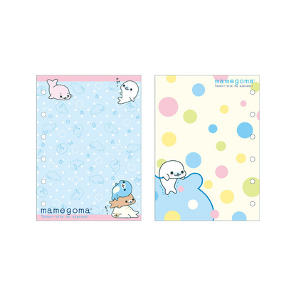 San-x universe sticker binder mamegoma