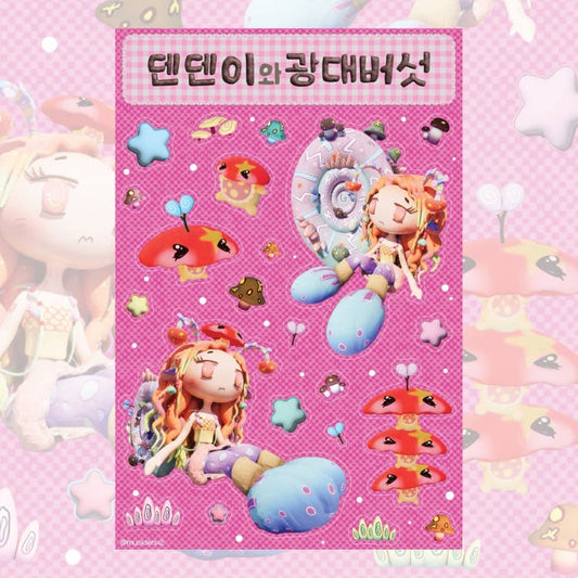 musiden - mushroom sticker